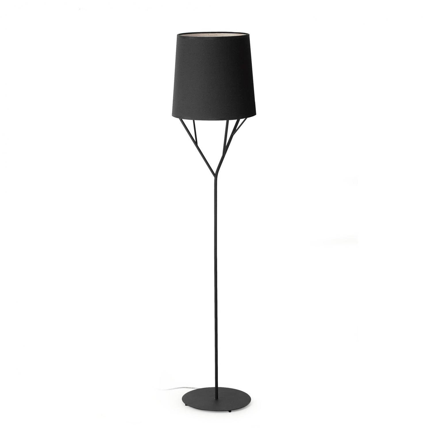 Levně FARO 29868 TREE černá stojací lampa 60W - FARO