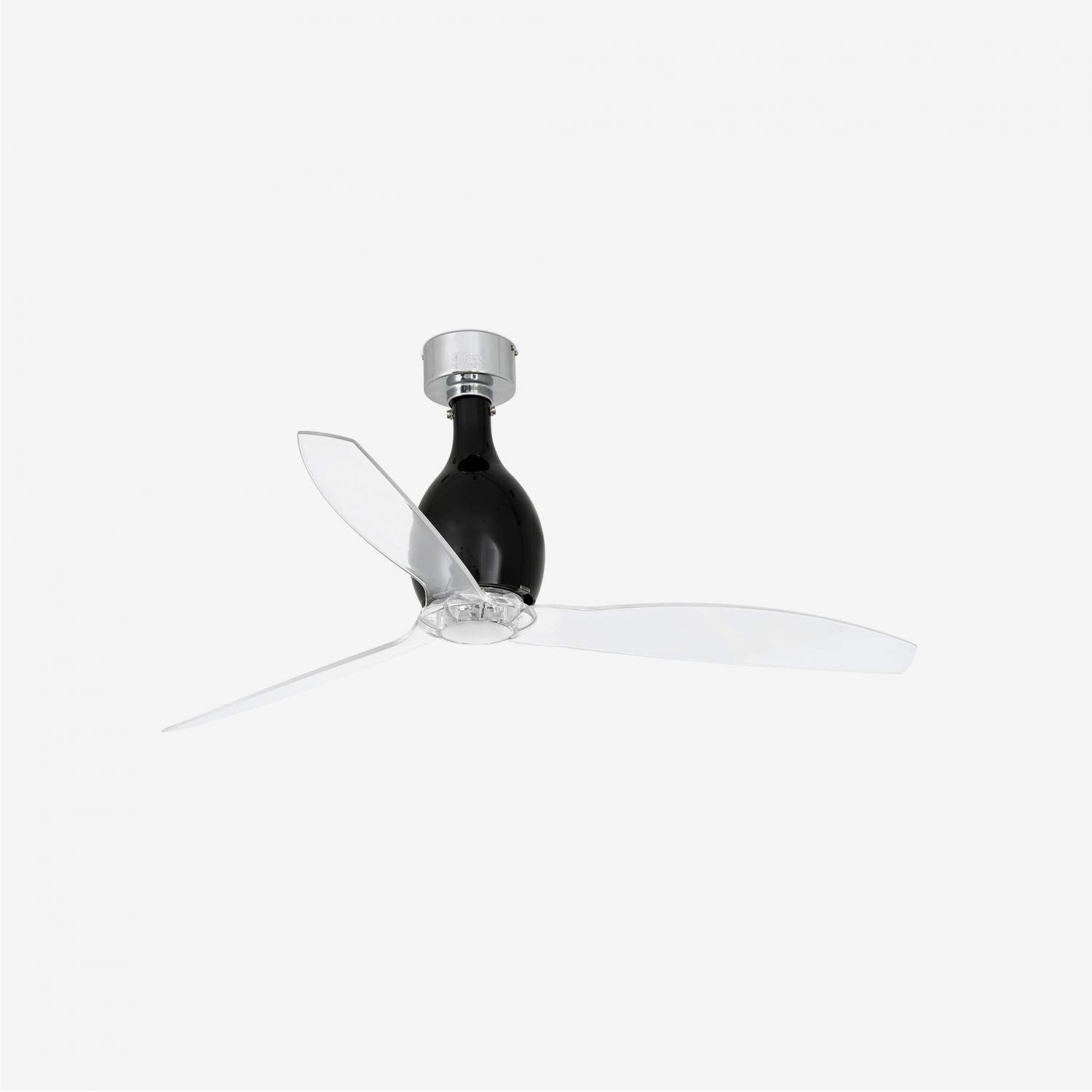 FARO 32027 MINI ETERFAN M, černá/transparentní, stropní ventilátor s DC motorem - FARO (obrázek 2)