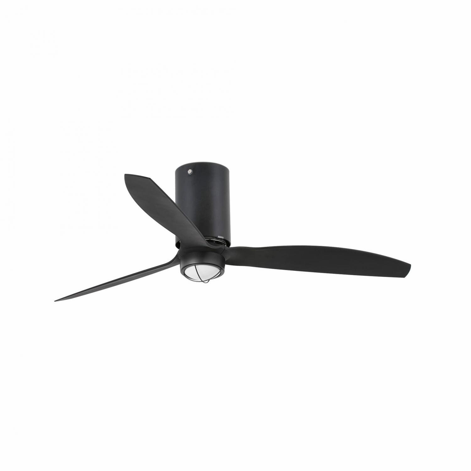 FARO 32043-10 MINI TUBE FAN M LED, černá, stropní ventilátor s DC motorem - FARO