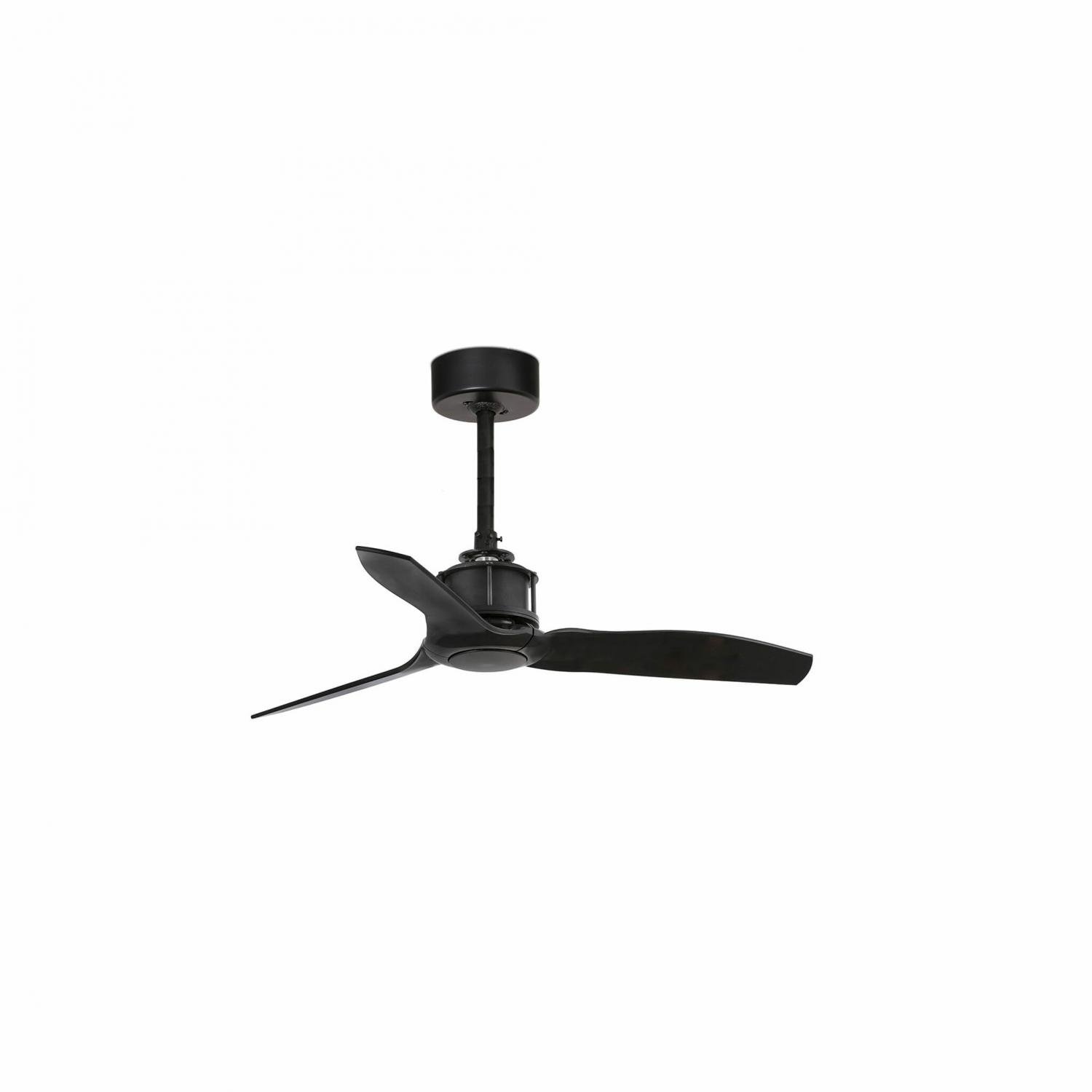 FARO 33424 JUST FAN S černá, stropní ventilátor s DC motorem 81cm - FARO