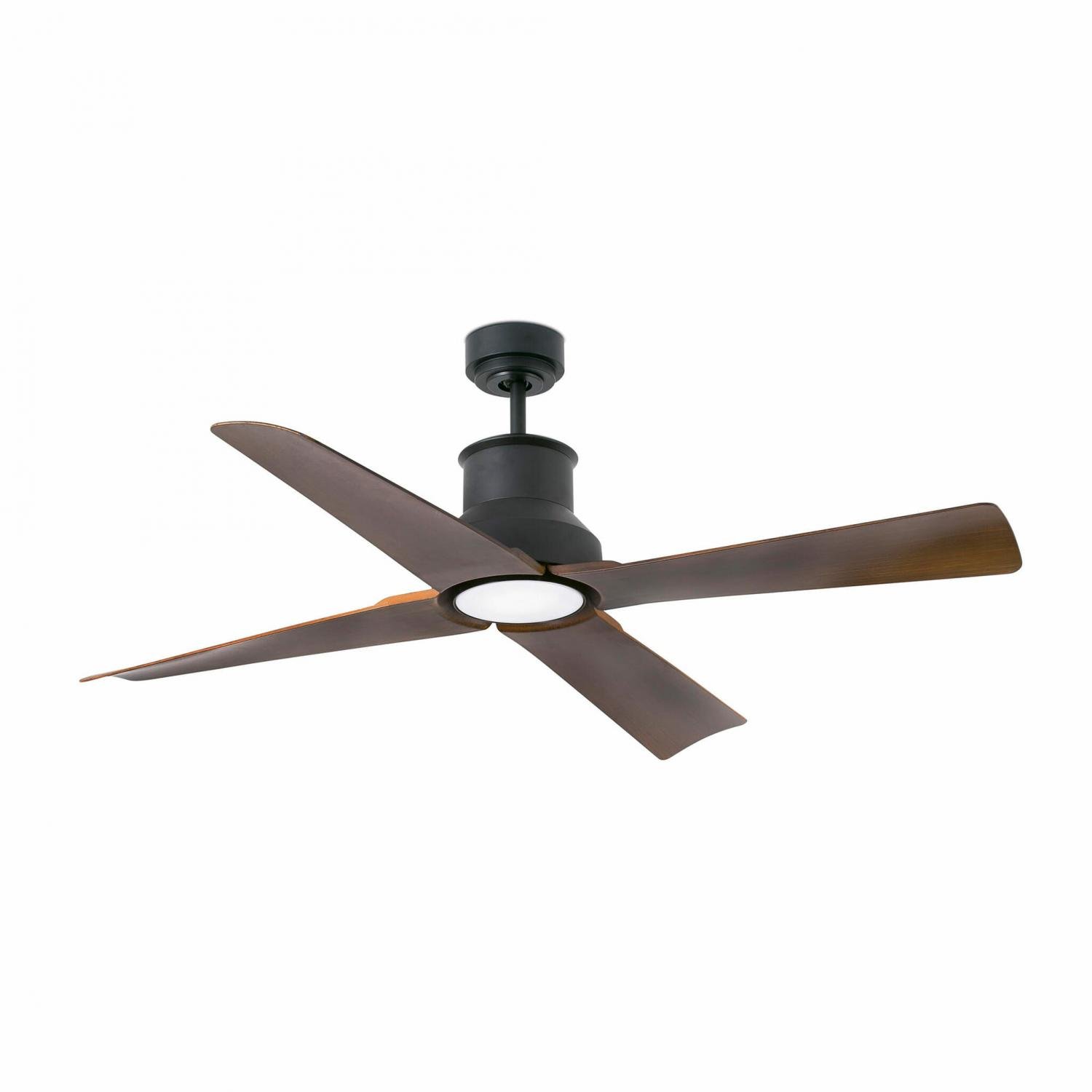 FARO 33481-7 WINCHE M LED, hnědá, stropní ventilátor s DC motorem - FARO