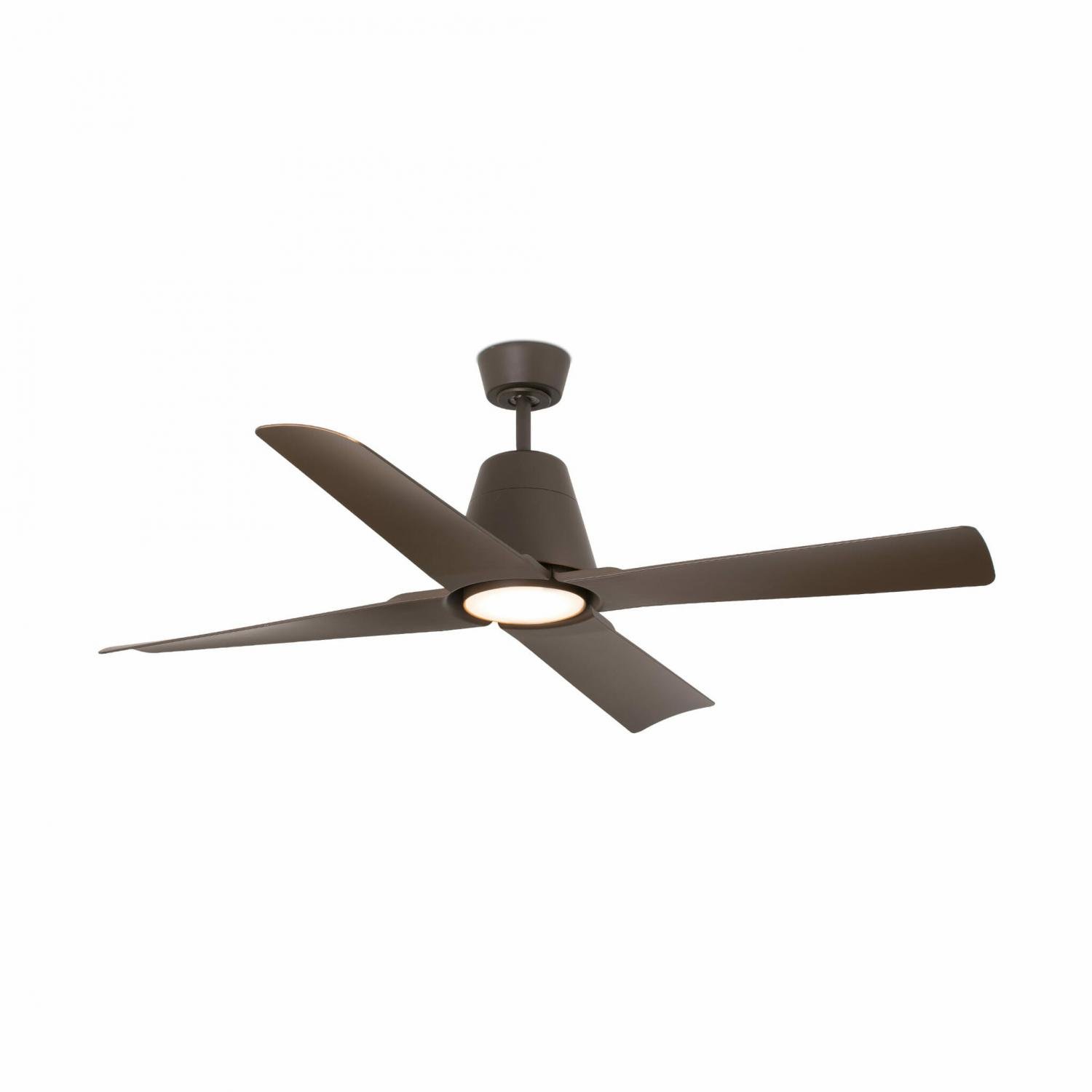 Levně FARO 33490-16 TYPHOON M LED, hnědá, stropní ventilátor s DC motorem - FARO
