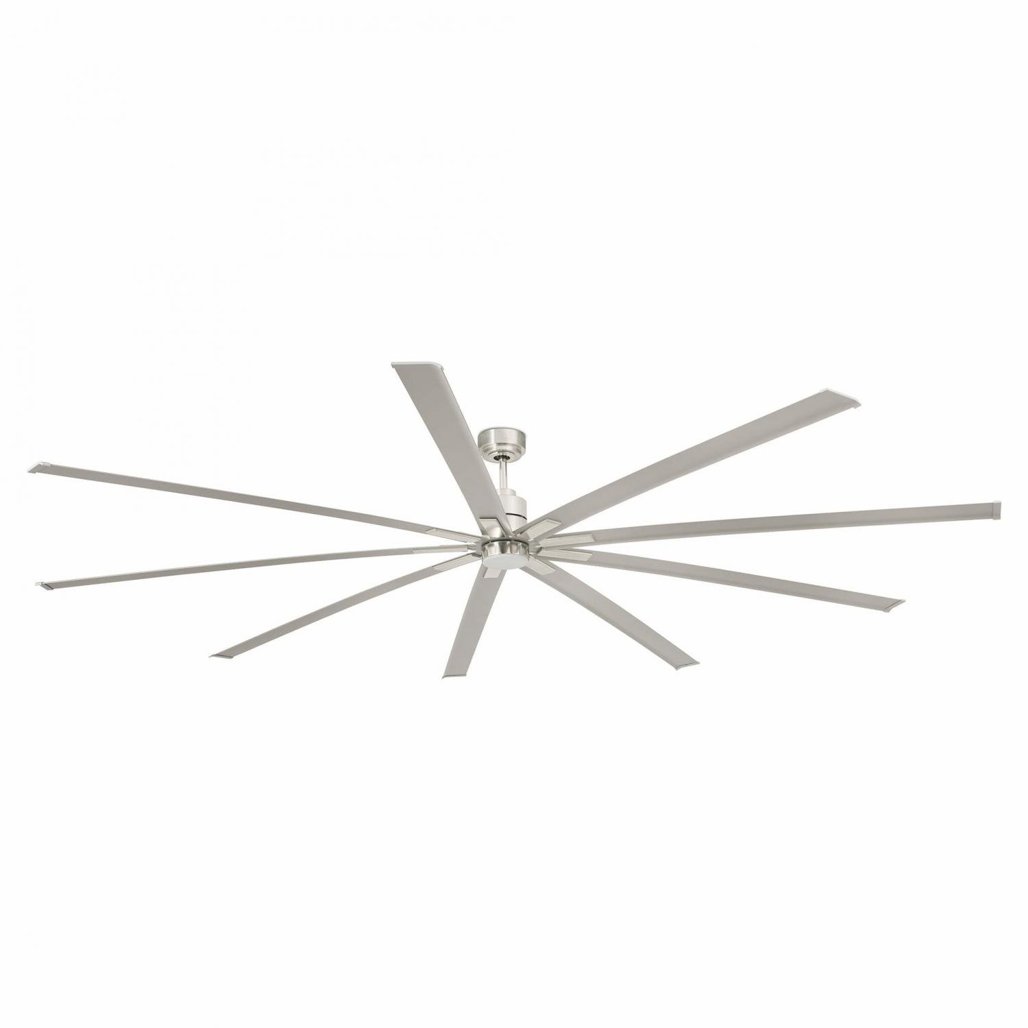 FARO 33496 MANHATTAN XL LED, nikl, stropní ventilátor s DC motorem - FARO