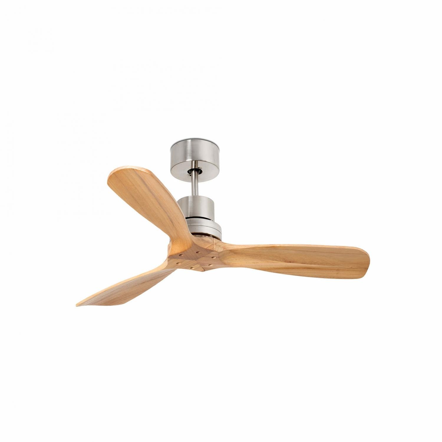 FARO 33509DC MINI LANTAU S, nikl/borovice, stropní ventilátor s DC motorem - FARO