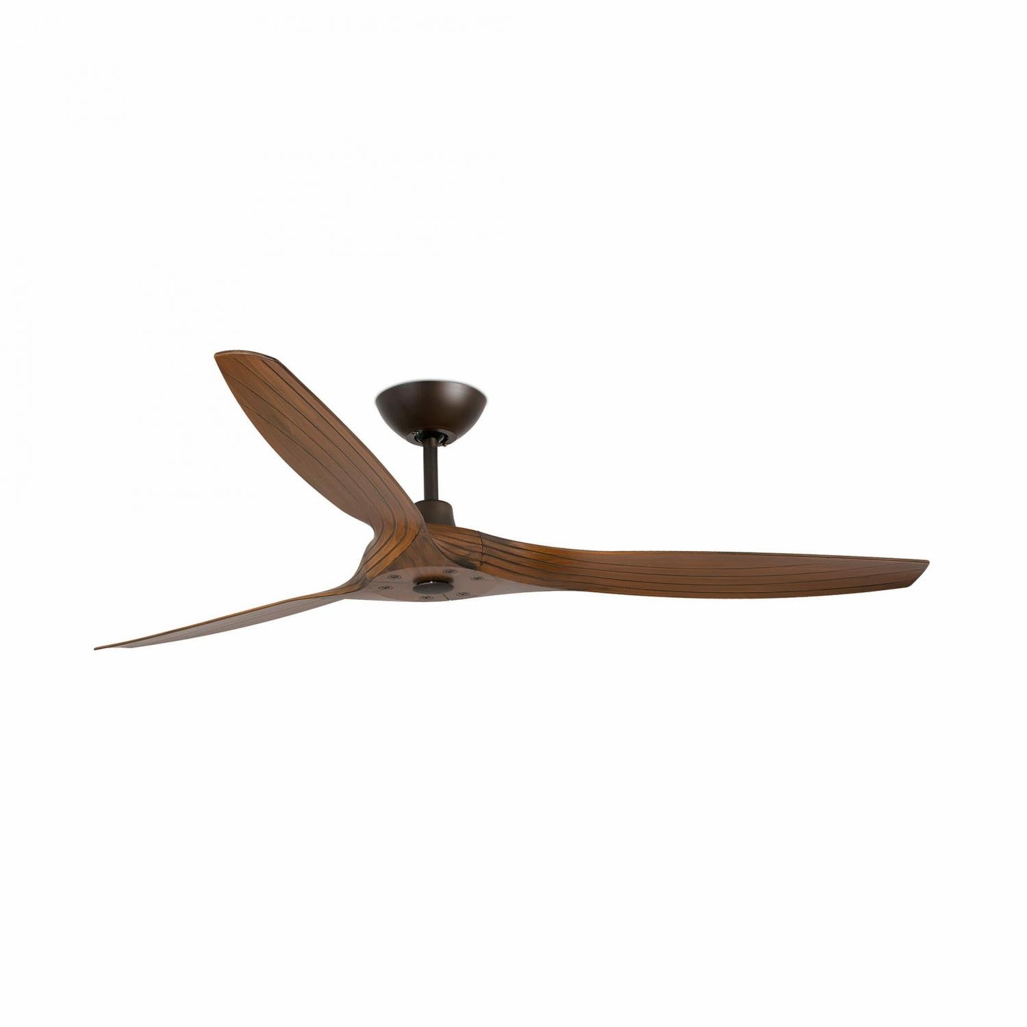 Levně FARO 33511 MOREA L, hnědá, stropní ventilátor s DC motorem - FARO