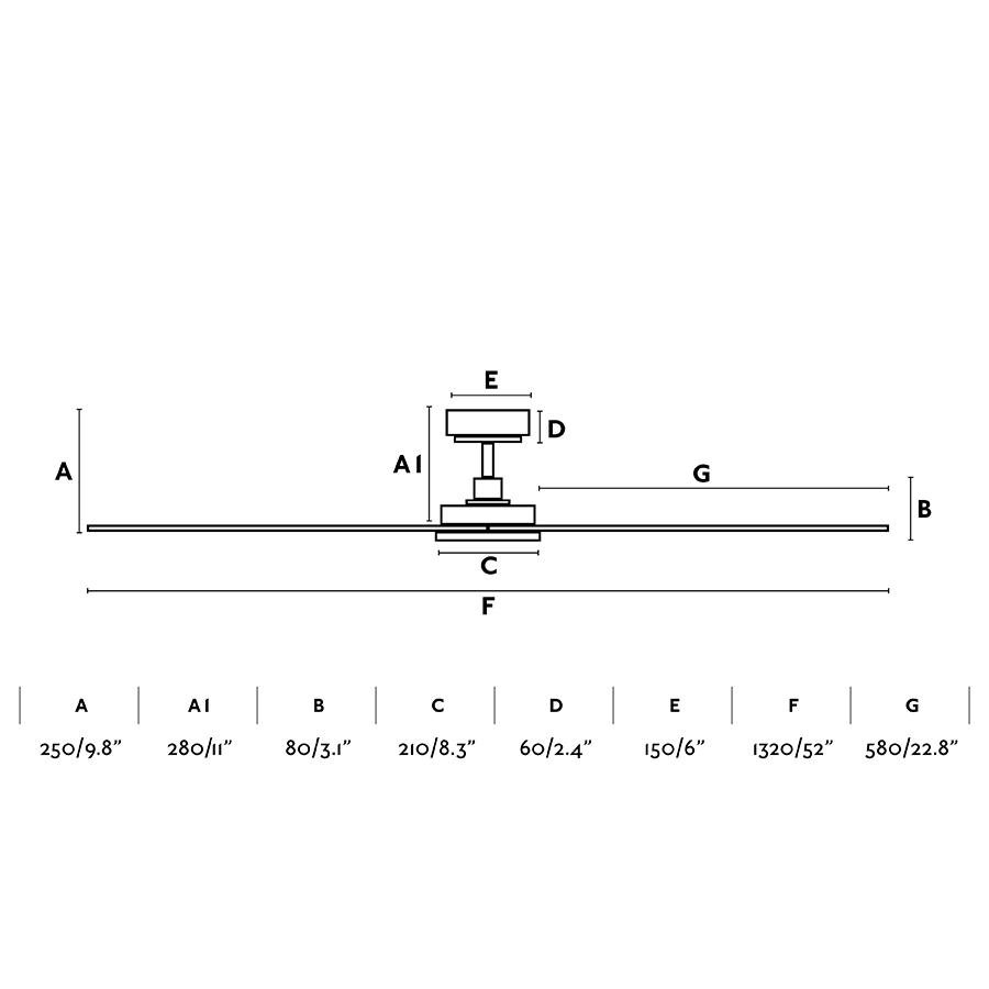 Obrázek produktu SIROS, bílá, stropní ventilátor s DC motorem - FARO 3 Obrázek produktu SIROS, bílá, stropní ventilátor s DC motorem - FARO 3