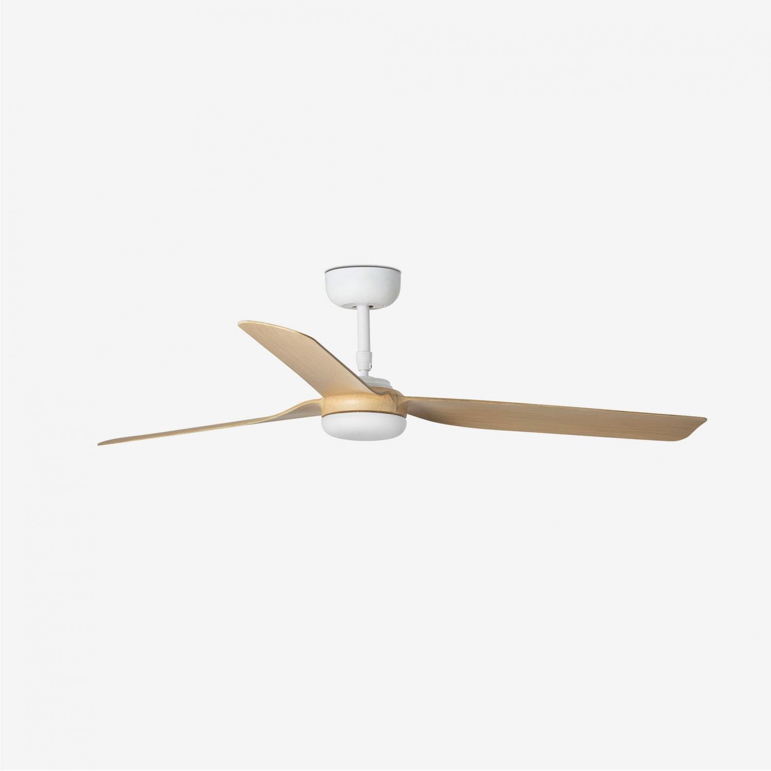 FARO 33816 PUNT M, bílá/světlé dřevo, stropní ventilátor s DC motorem - FARO (obrázek 2)
