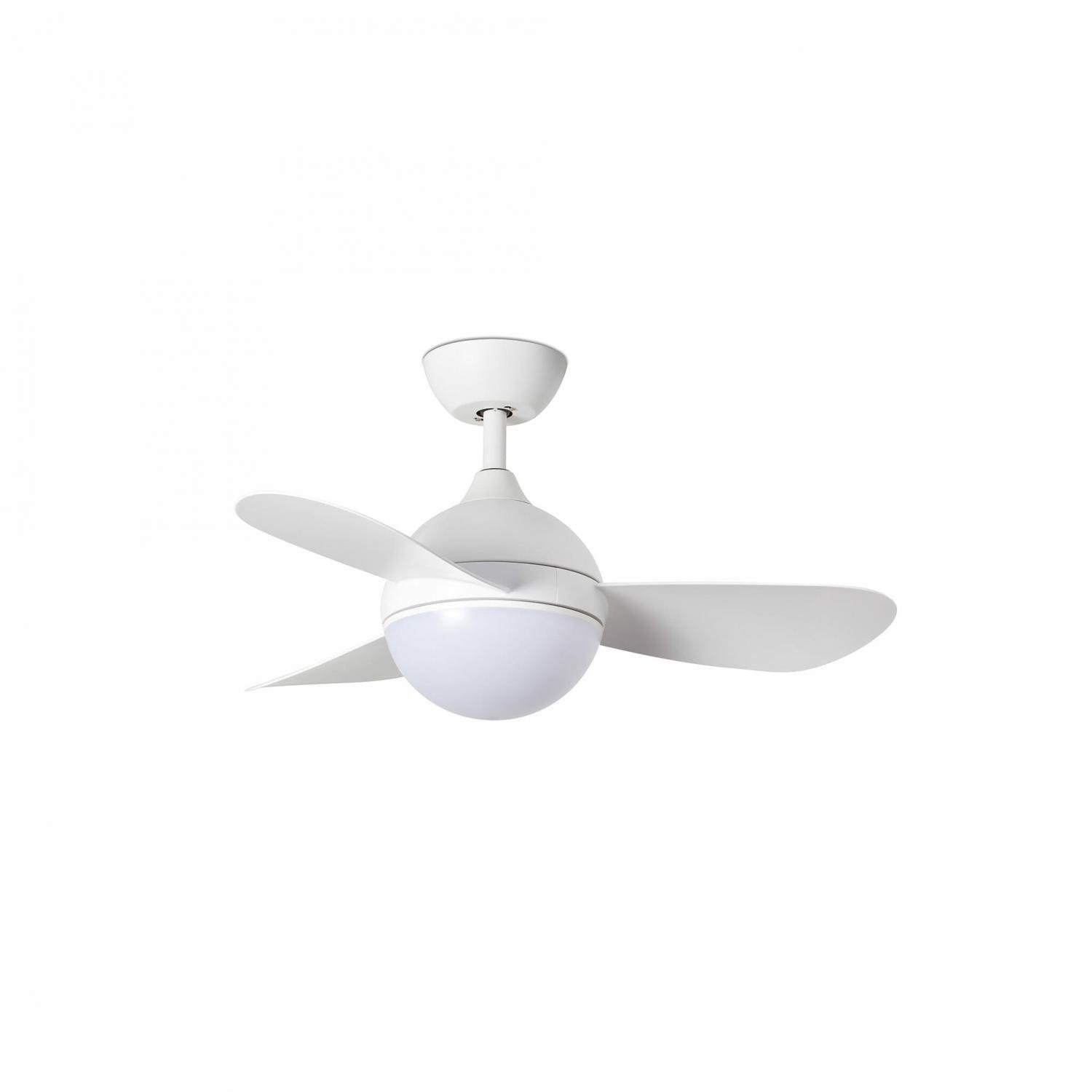 Levně FARO 34300 HVAR, bílá, stropní ventilátor - FARO
