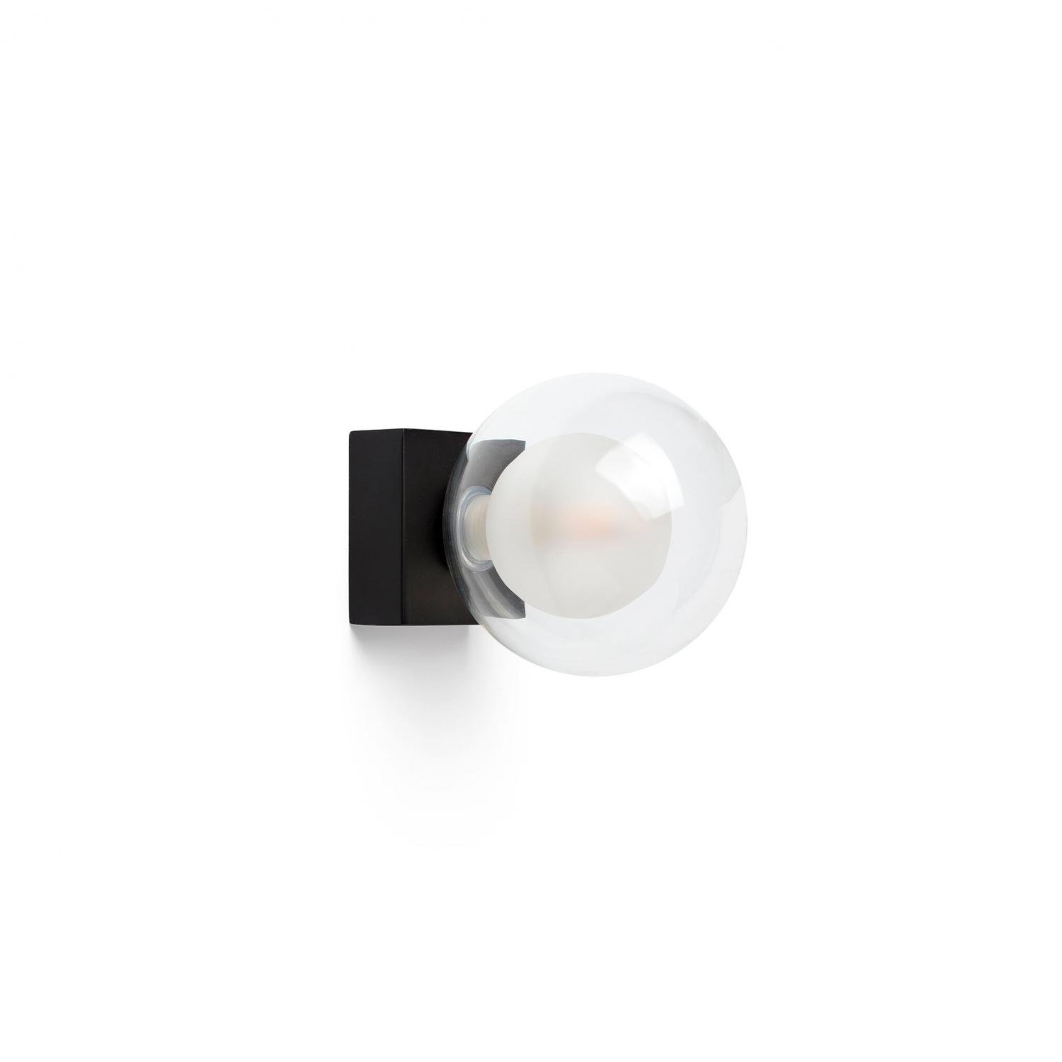 Levně FARO 40088 PERLA nástěnná lampa, černá - FARO