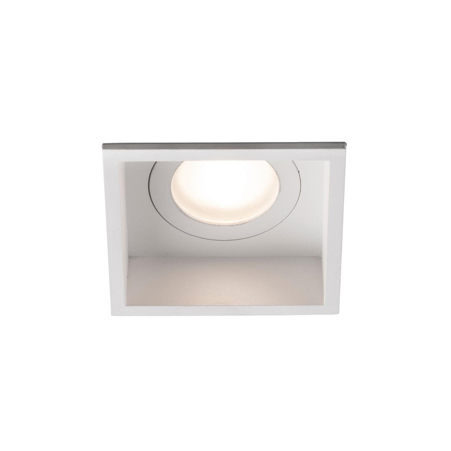 FARO 40116 HYDE SQ zapuštěné hranaté stropní svítidlo, bílá - FARO