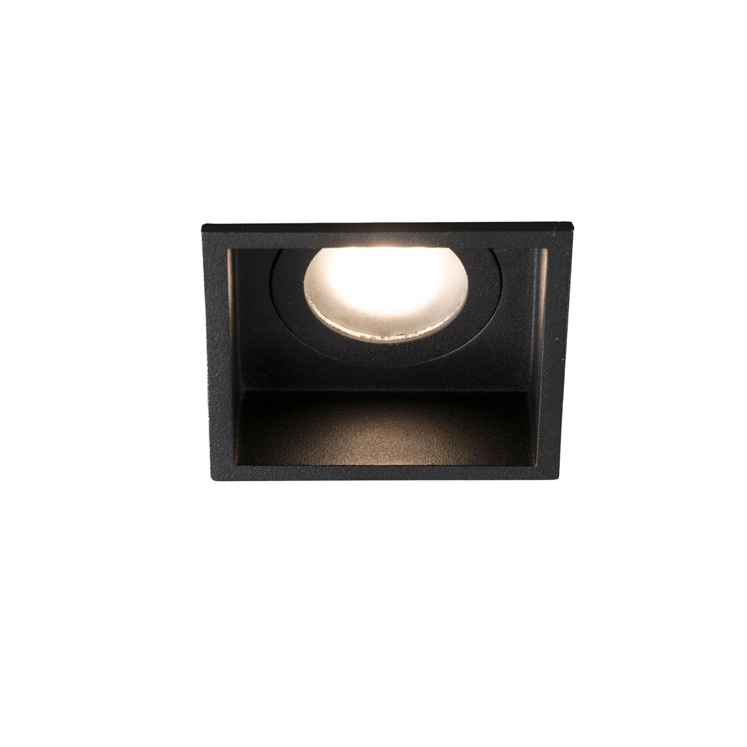 FARO 40117 HYDE SQ zapuštěné hranaté stropní svítidlo, černá - FARO