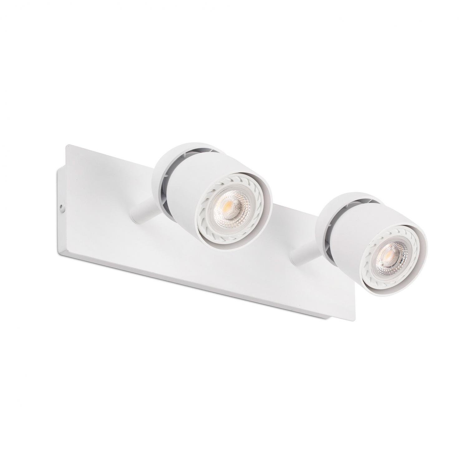 Levně FARO 40664 COCO nástěnná lampa, bílá, 2L - FARO