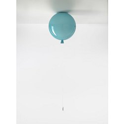 Obrázek pro produkt Stropní svítidlo Memory průměr skla 30cm E27 15W TYRKYSOVÁ matná - BROKIS C