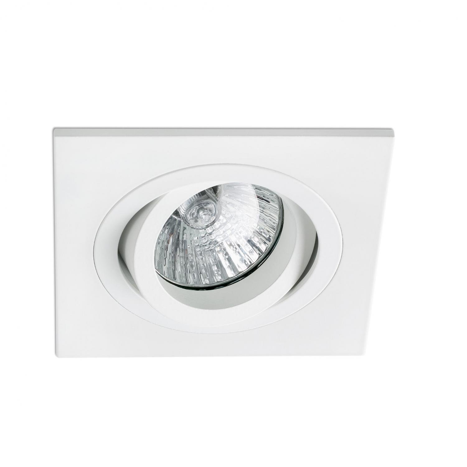 Levně FARO 43396 RADÓN SQ zapuštěné stropní svítidlo, bílá - FARO