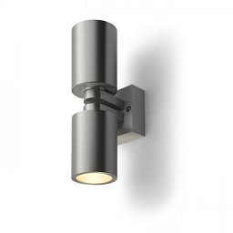 Obrázek pro produkt Nástěnné svítidlo MAC B II masivní hliník 230V GU10 2x35W - RED - DESIGN RENDL
