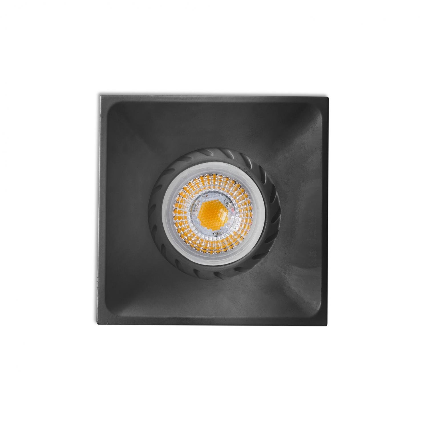 Levně FARO 43410 NEÓN SQ zapuštěné stropní svítidlo, černá - FARO