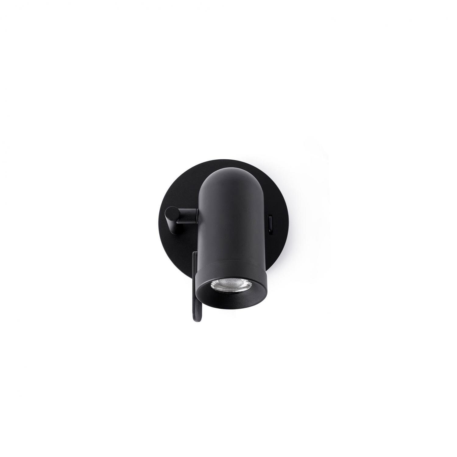 Levně FARO 43521 ORLEANS nástěnná lampa, černá, 1L - FARO