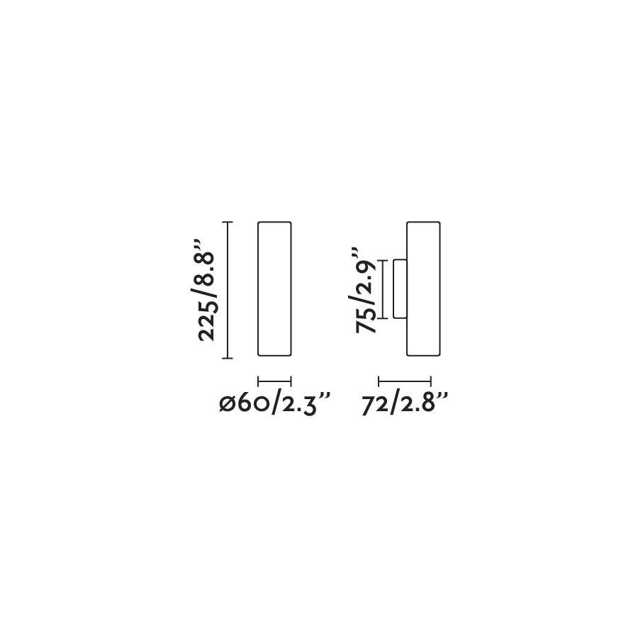 FARO 43760 STAN nástěnná lampa, zlatá, 2xGU10 - FARO (obrázek 3)