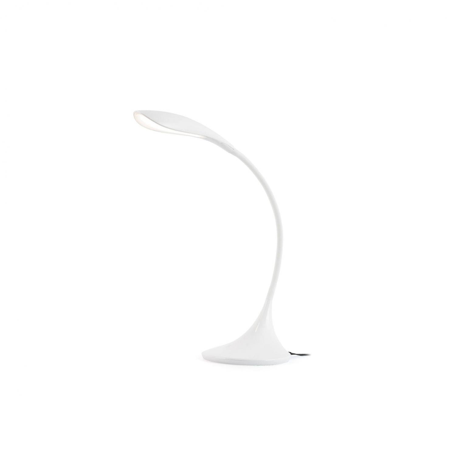 Levně FARO 52065 OTTO bílá stolní lampa na čtení - FARO