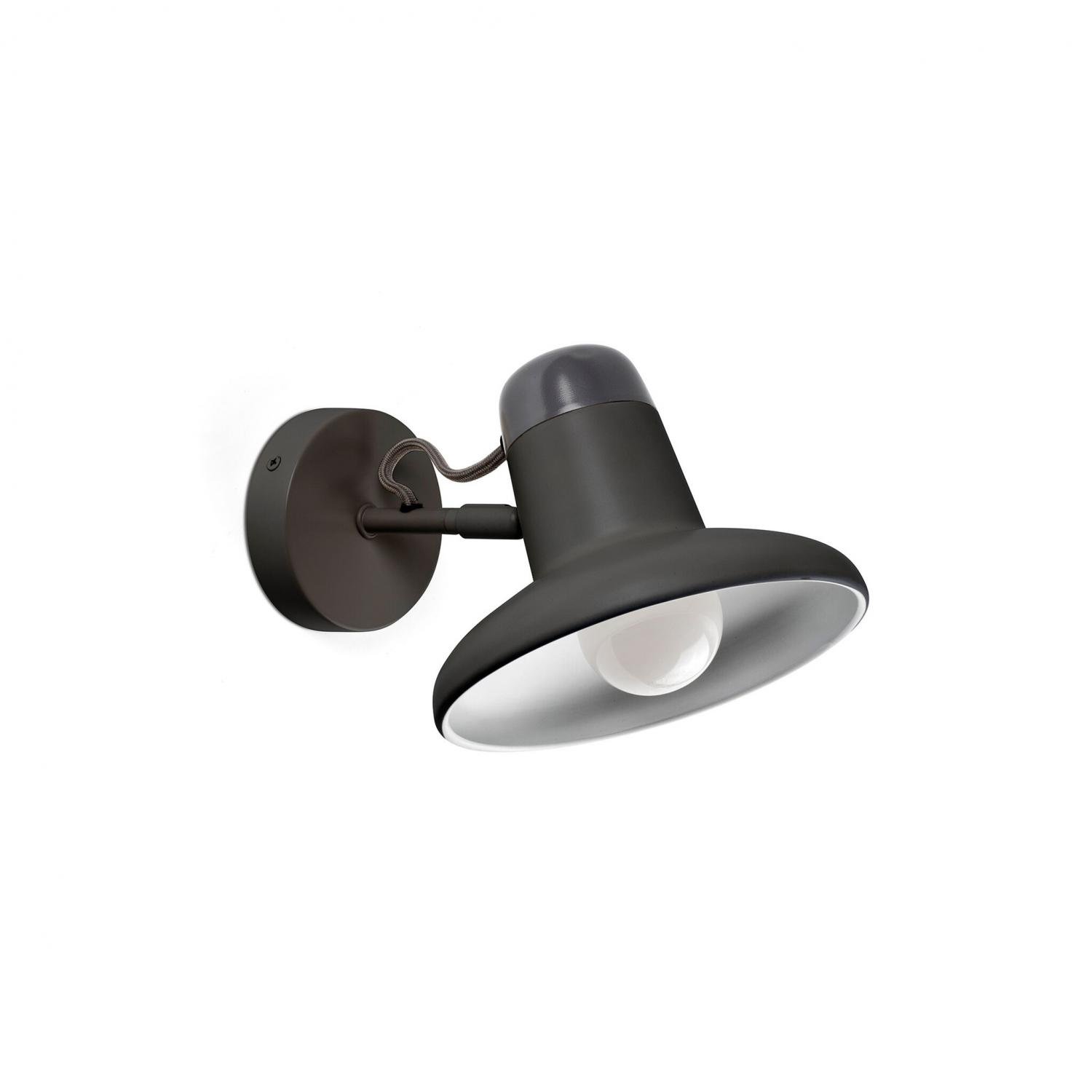 Levně FARO 57403 SNAP nástěnná lampa, tmavě šedá - FARO