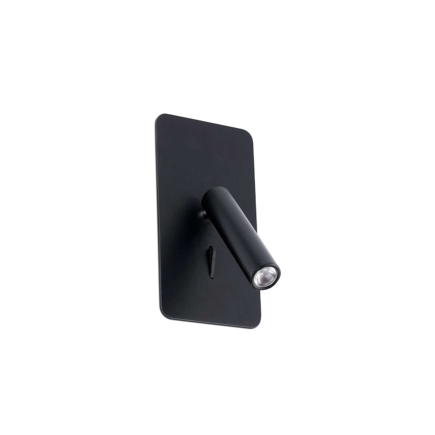 Levně FARO 62128 SUAU LED zapuštěné nástěnné svítidlo, černá - FARO
