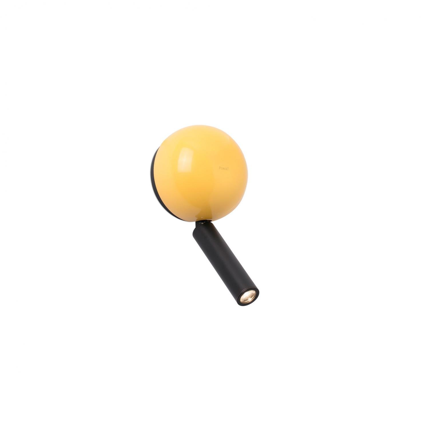 Levně FARO 62353 PRESS nástěnná lampa na čtení, žlutá - FARO