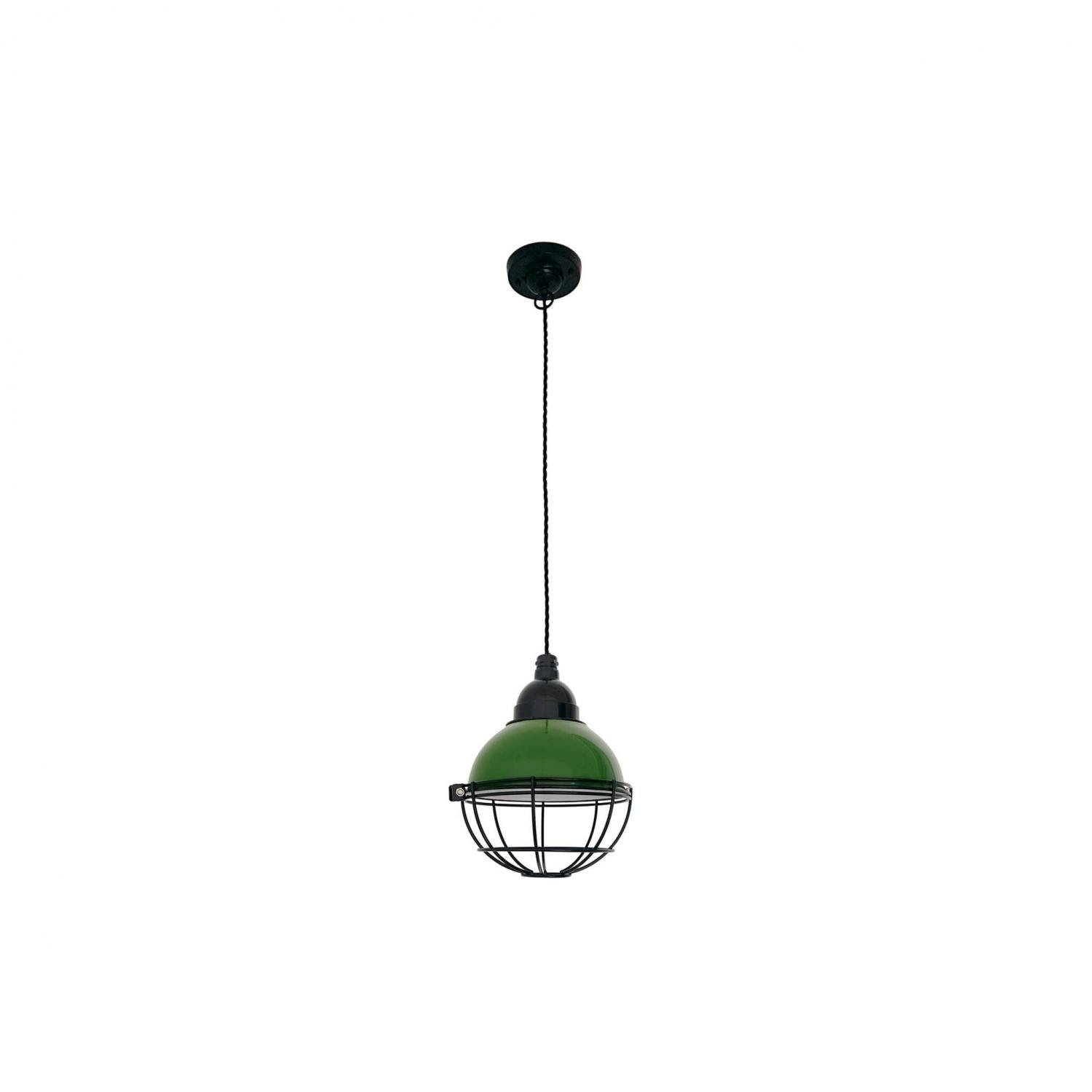 Levně FARO 62803 CLAIRE závěsné svítidlo, zelená - FARO
