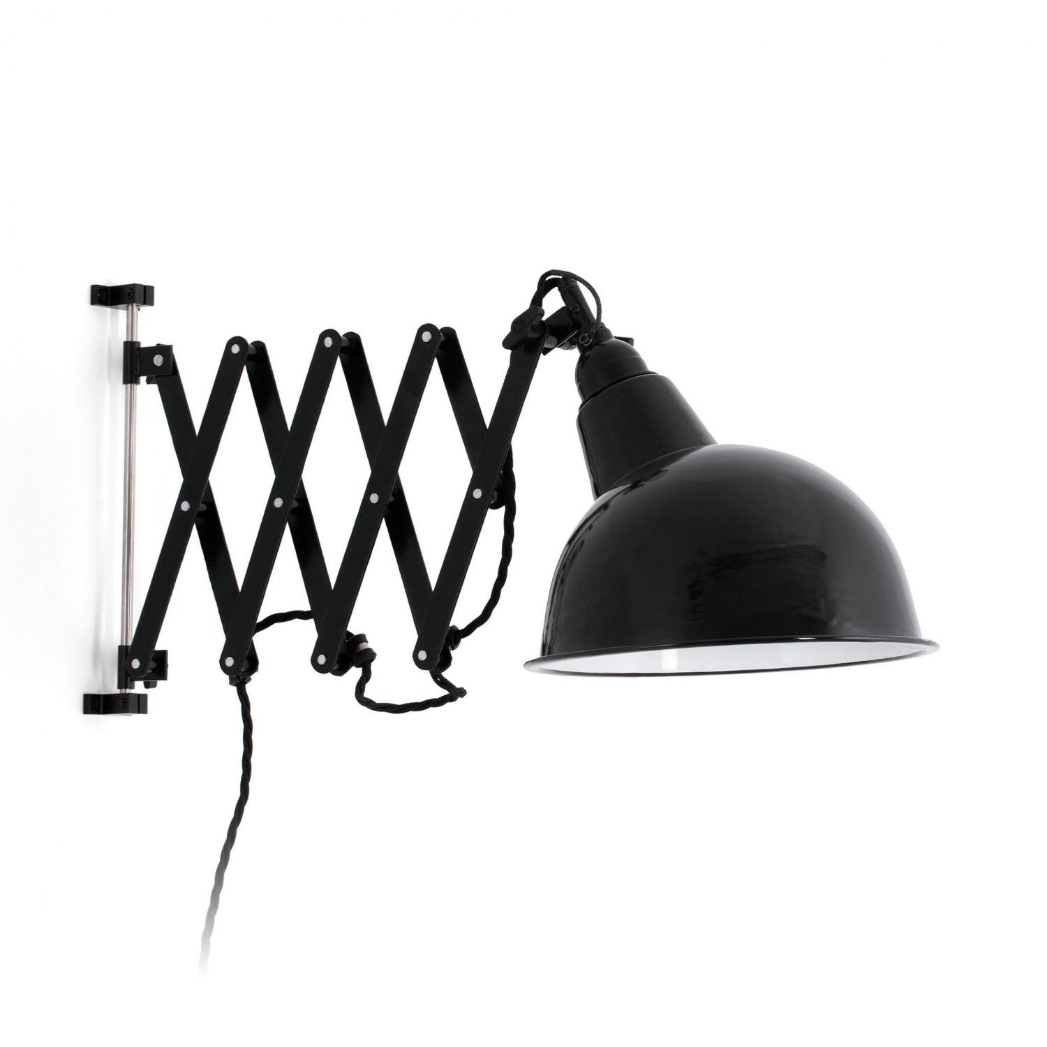 Levně FARO 62807 RAS nástěnná lampa, černá - FARO