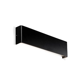 Obrázek pro produkt NASH 370 černá nástěnná lampa 16W - FARO