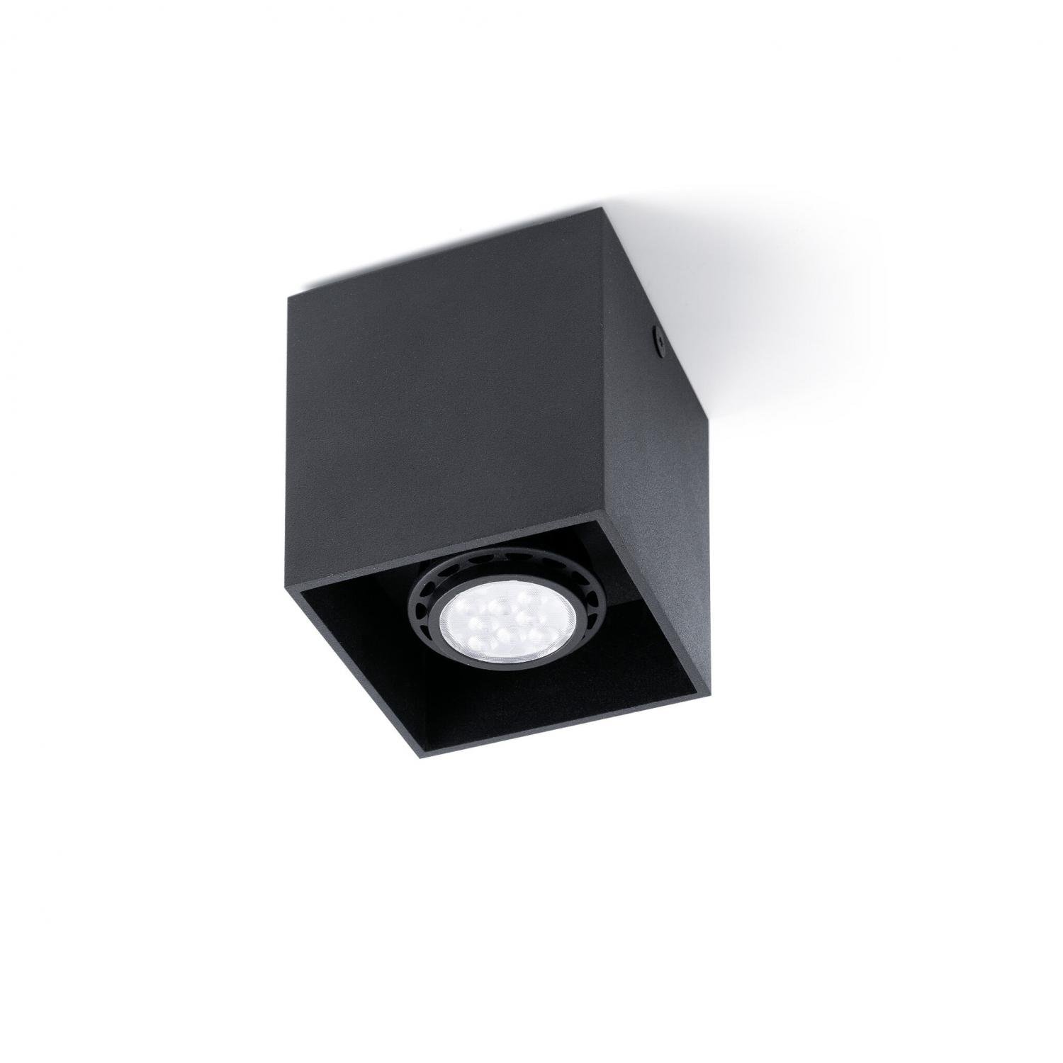 Levně FARO 63271 TECTO-1 stropní svítidlo, černá, GU10 - FARO
