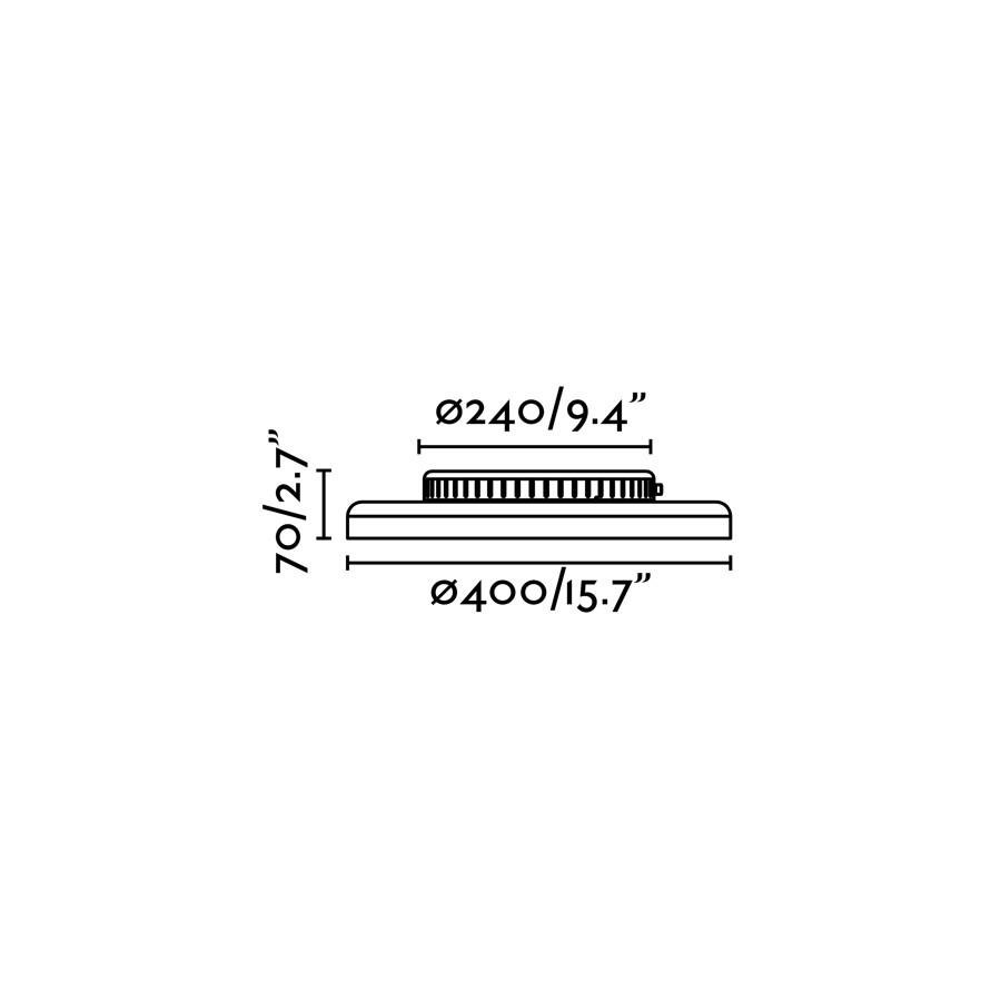 FARO 64097 DOLME stropní svítidlo, bílá - FARO (obrázek 5)