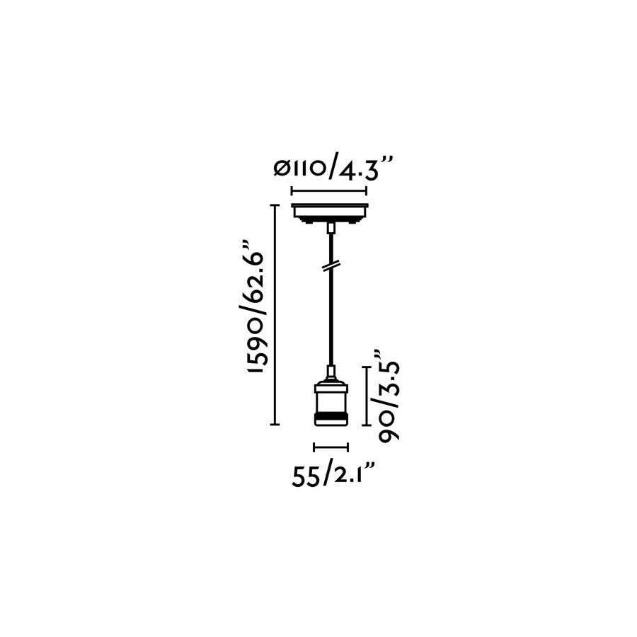 FARO 64137 ART závěsné svítidlo, starozlatá - FARO (obrázek 3)
