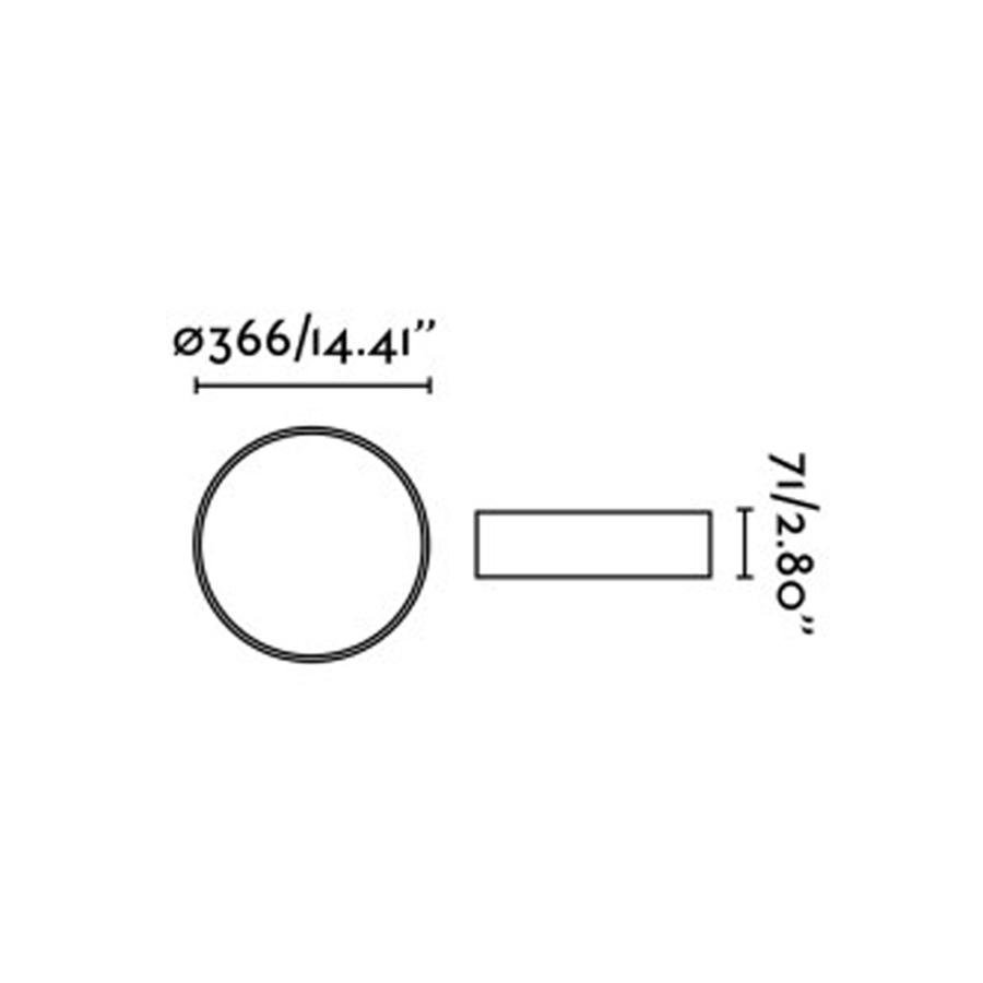 FARO 64188N VUK stropní svítidlo, černá - FARO (obrázek 3)