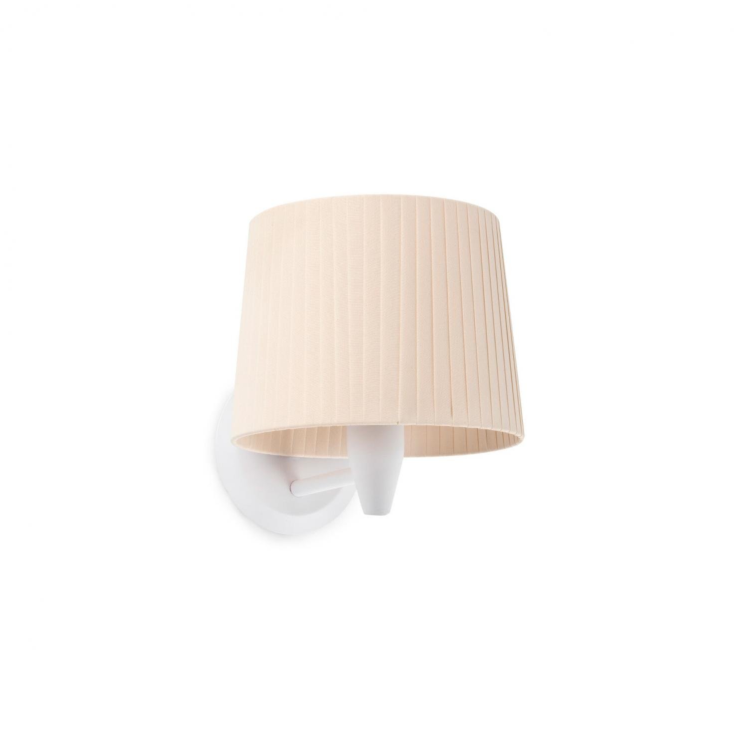 FARO 64306-35 SAMBA bílá/skládaná béžová nástěnná lampa - FARO
