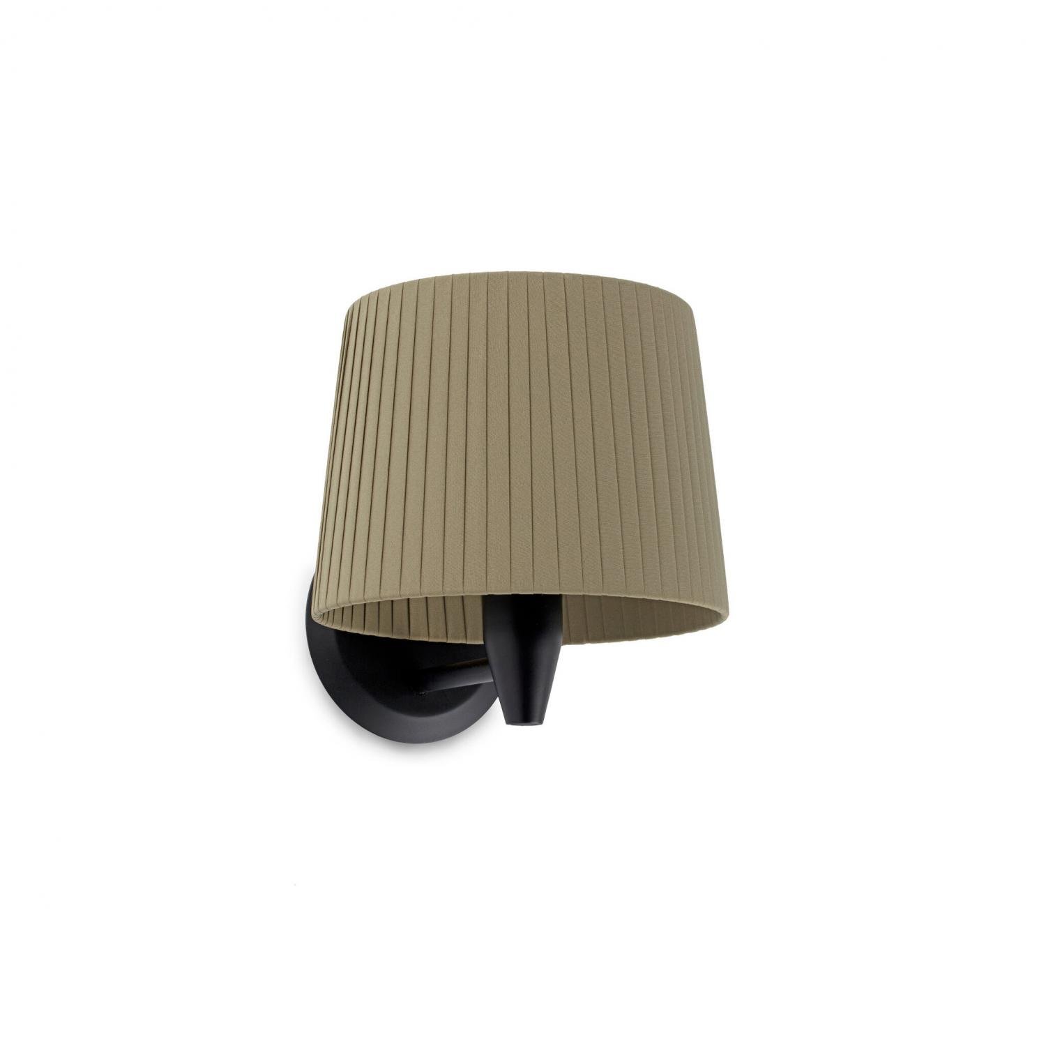 FARO 64307-37 SAMBA černá/skládaná zelená nástěnná lampa - FARO