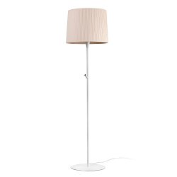 Obrázek pro produkt SAMBA bílá/skládaná béžová stojací lampa - FARO