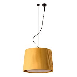 Obrázek pro produkt SAMBA závěsné svítidlo, černá/skládaná žlutá, pr.450 - FARO