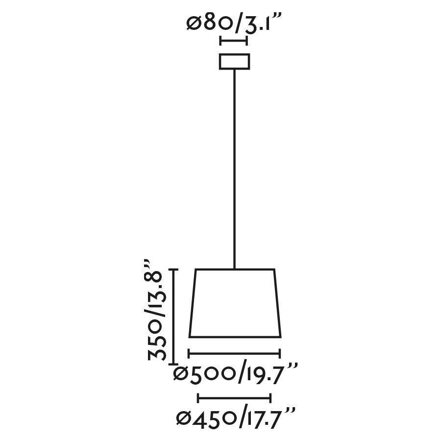 FARO 64315-45 SAMBA závěsné svítidlo, černá/skládaná žlutá - FARO (obrázek 4)