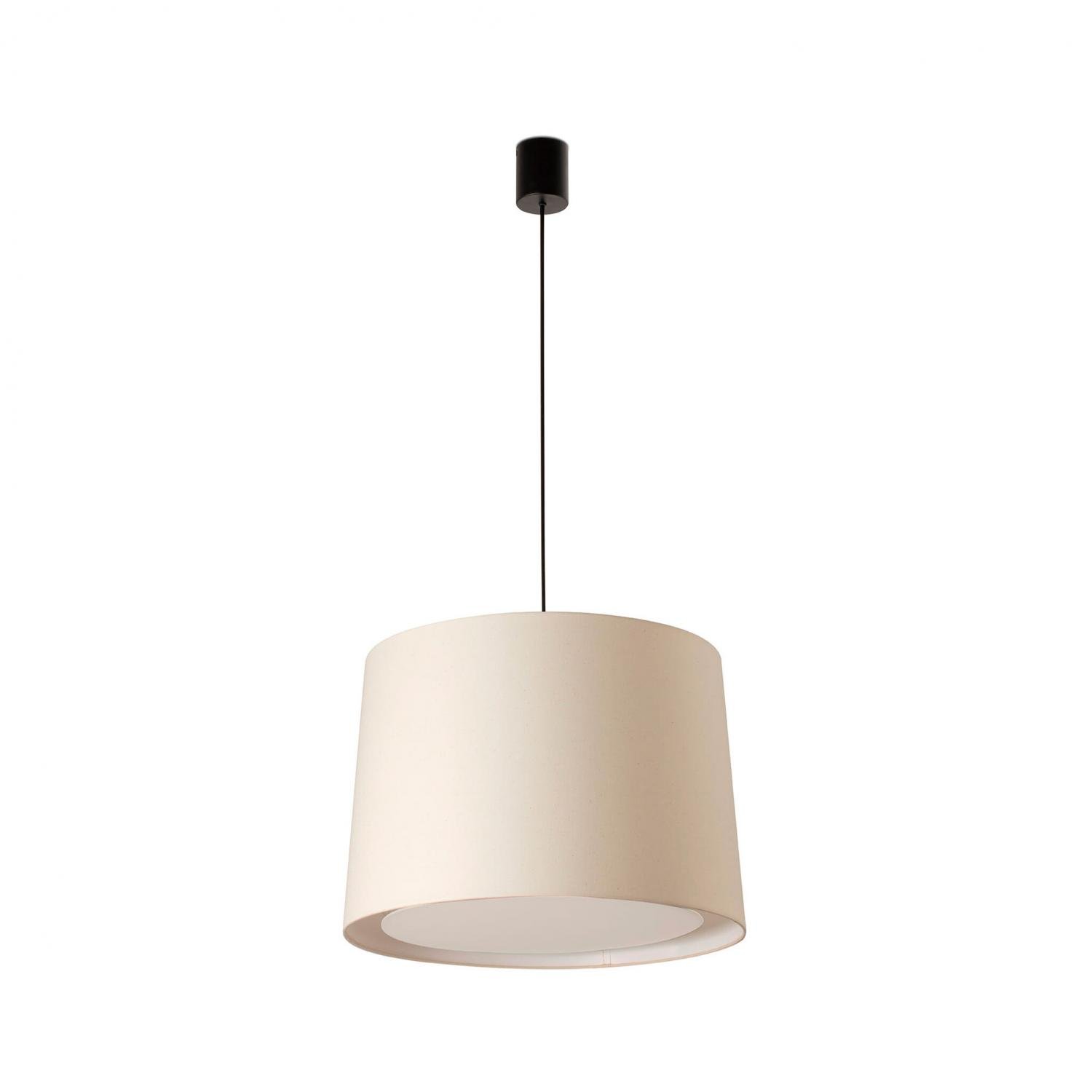 Levně FARO 64315-55 CONGA závěsné svítidlo, černá/béžová - FARO