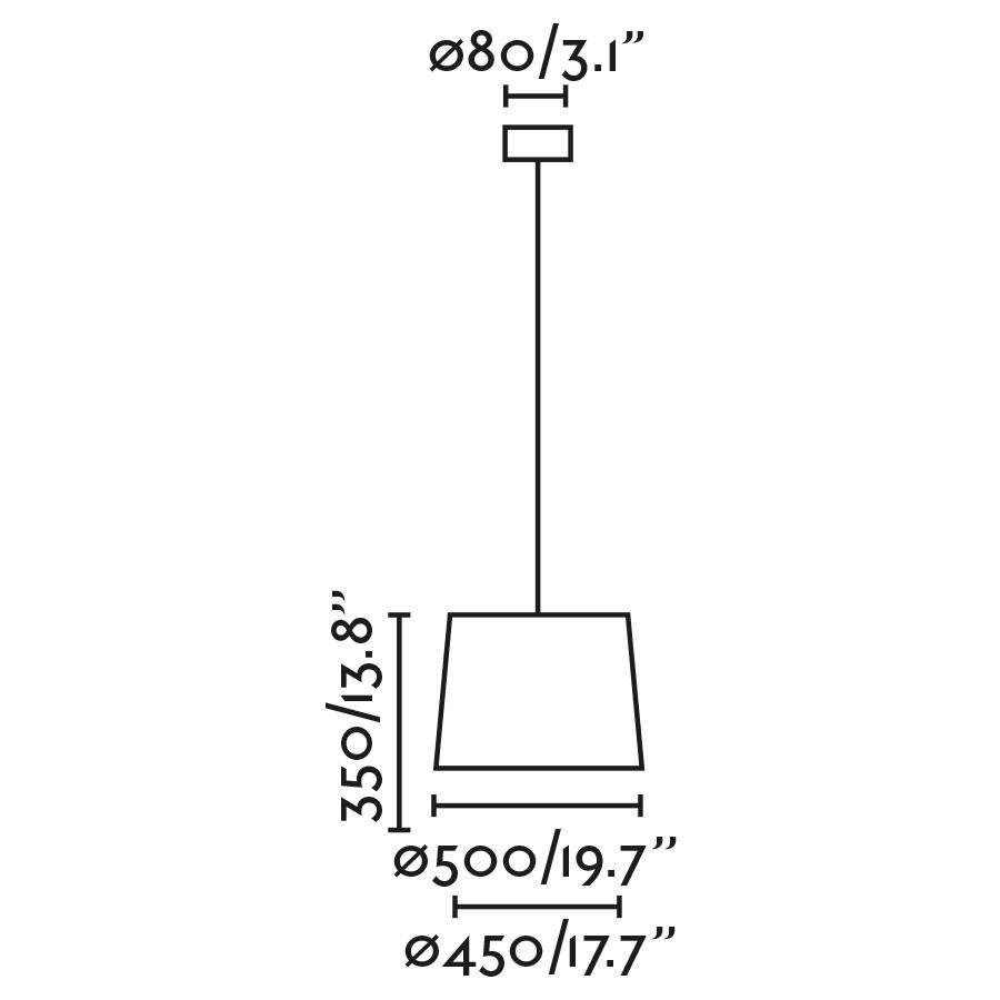 FARO 64315-56 CONGA závěsné svítidlo, černá - FARO (obrázek 3)