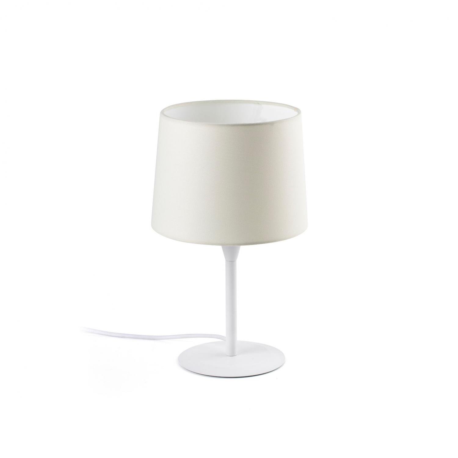 Levně FARO 64316-01 CONGA S bílá stolní lampa - FARO