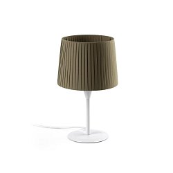 Obrázek pro produkt SAMBA bílá/skládaná zelená mini stolní lampa - FARO