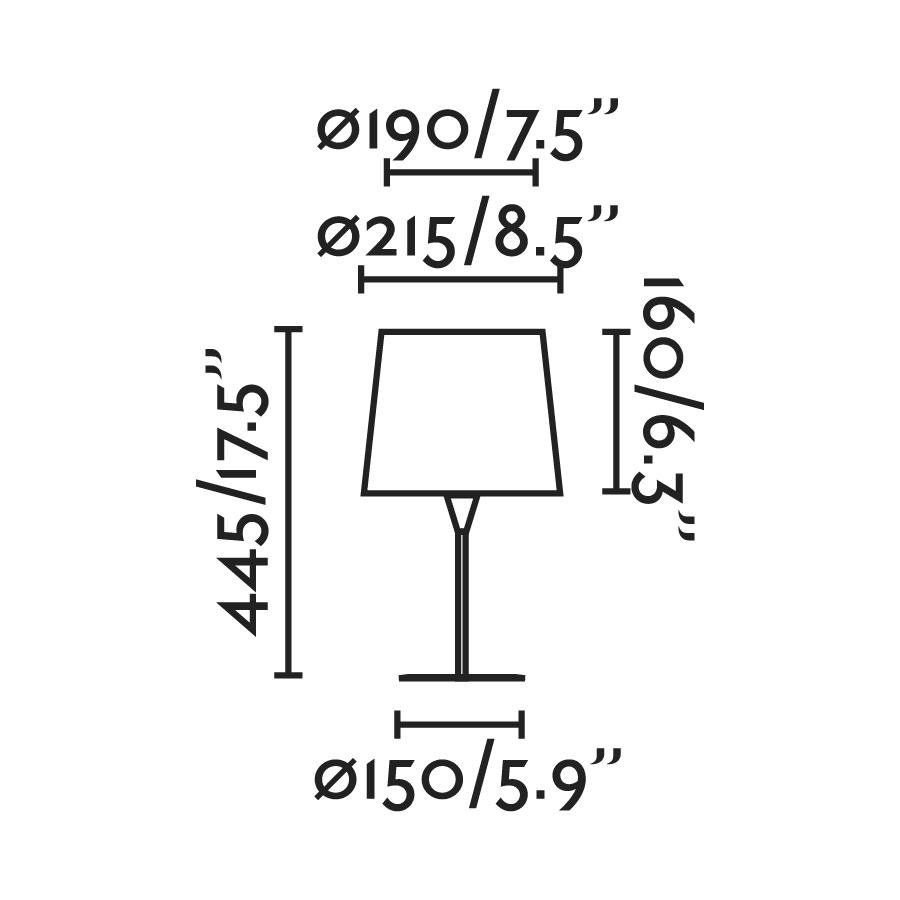 FARO 64317-03 CONGA S černá stolní lampa - FARO (obrázek 4)