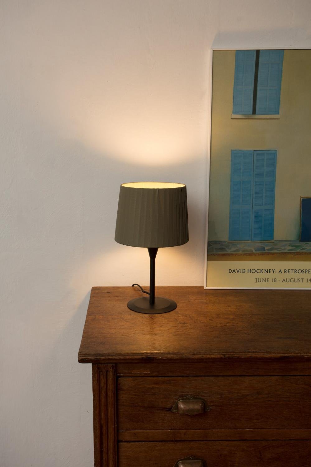 FARO 64317-37 SAMBA černá/skládaná zelená mini stolní lampa - FARO (obrázek 2)