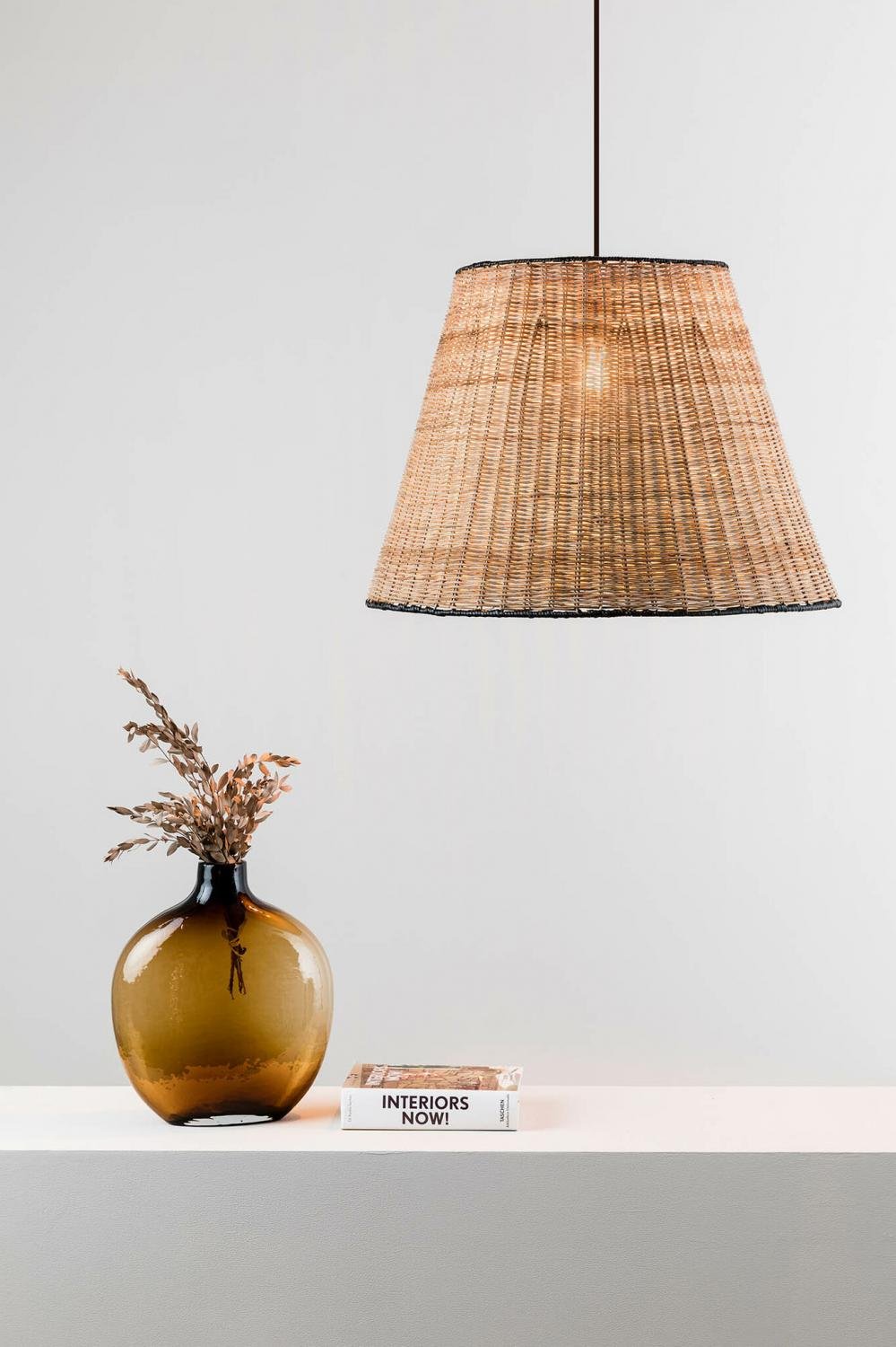 FARO 65134-72 SUMBA závěsné svítidlo, černá/ratan - FARO (obrázek 2)