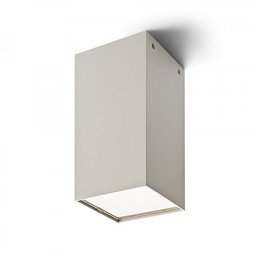 Obrázek pro produkt Stropní svítidlo MEA stropní čtvercová česaný hliník 230V E27 18 - RED - DESIGN RENDL