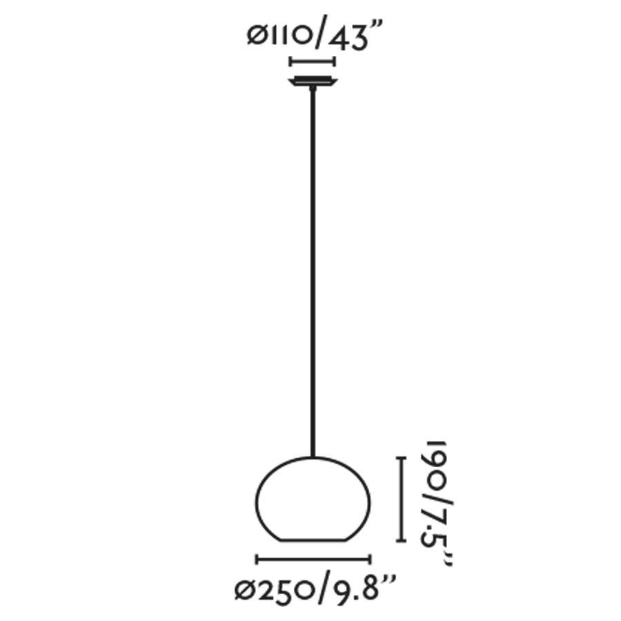 FARO 65134-73 HAKA 250 závěsné svítidlo, černá/ratan - FARO (obrázek 5)