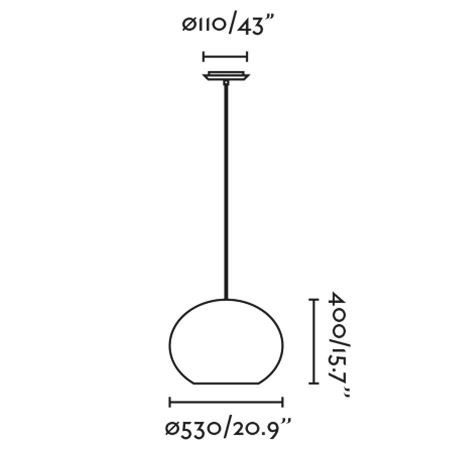 FARO 65134-75 HAKA 530 závěsné svítidlo, černá/ratan - FARO (obrázek 5)