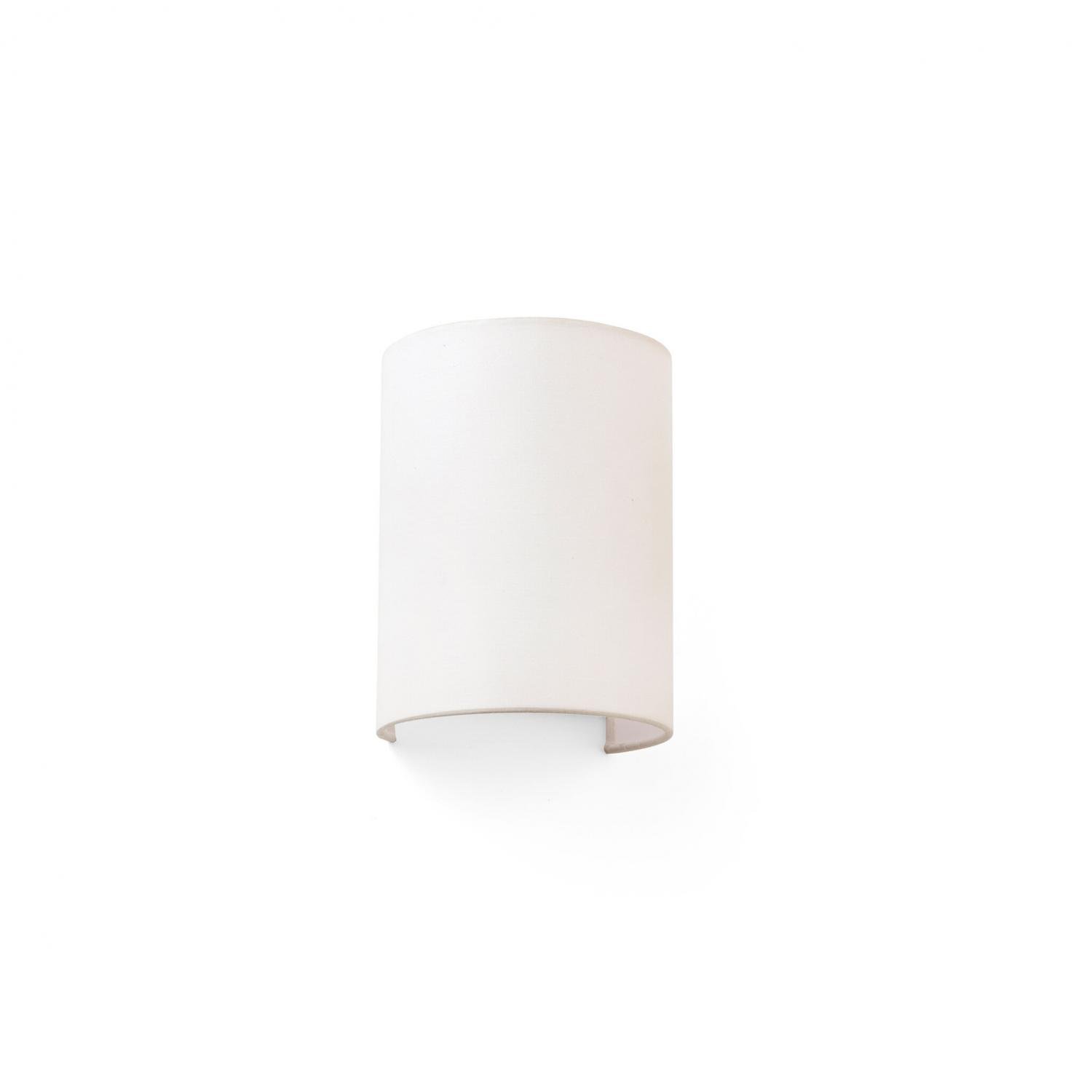 FARO 66407 COTTON R kruhová nástěnná lampa, béžová, vertikální - FARO
