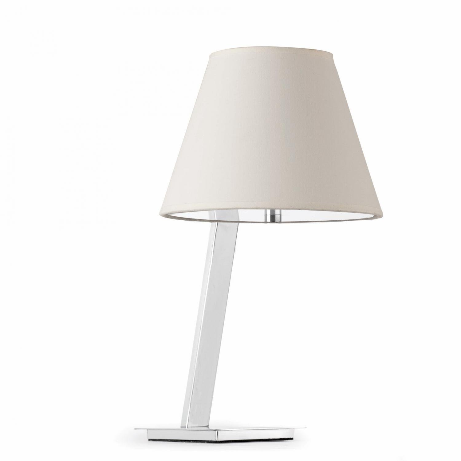 Levně FARO 68500 MOMA bílá stolní lampa - FARO